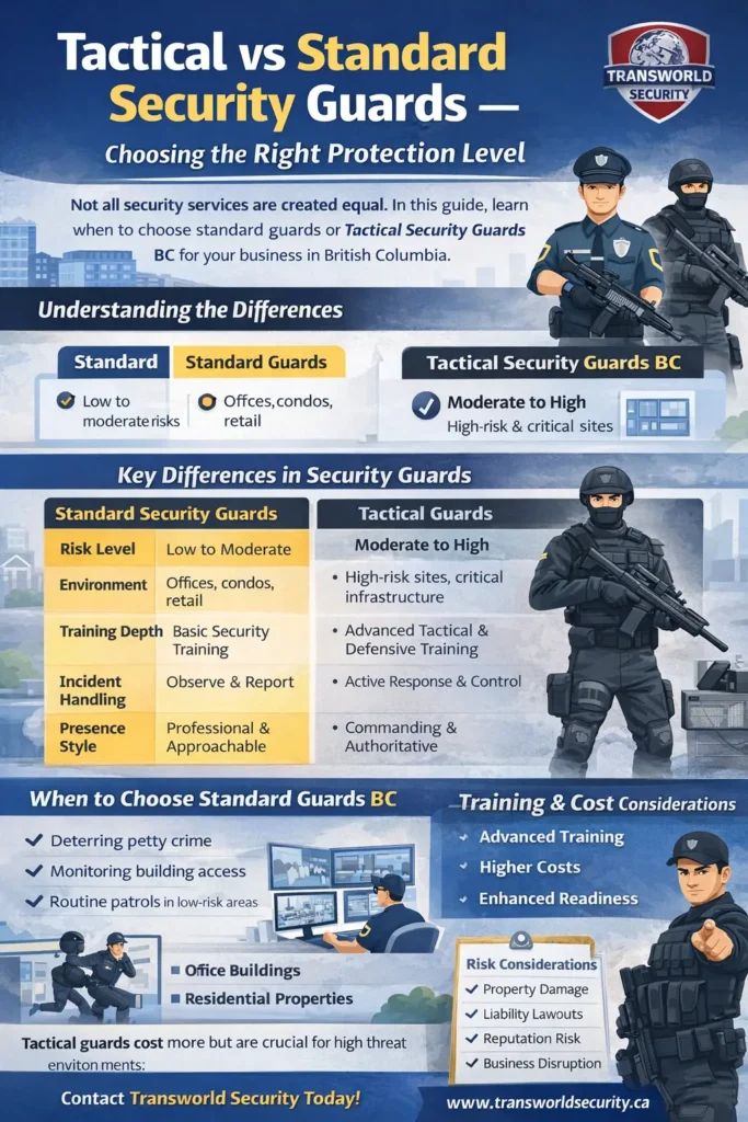 Tactical Security Guards BC